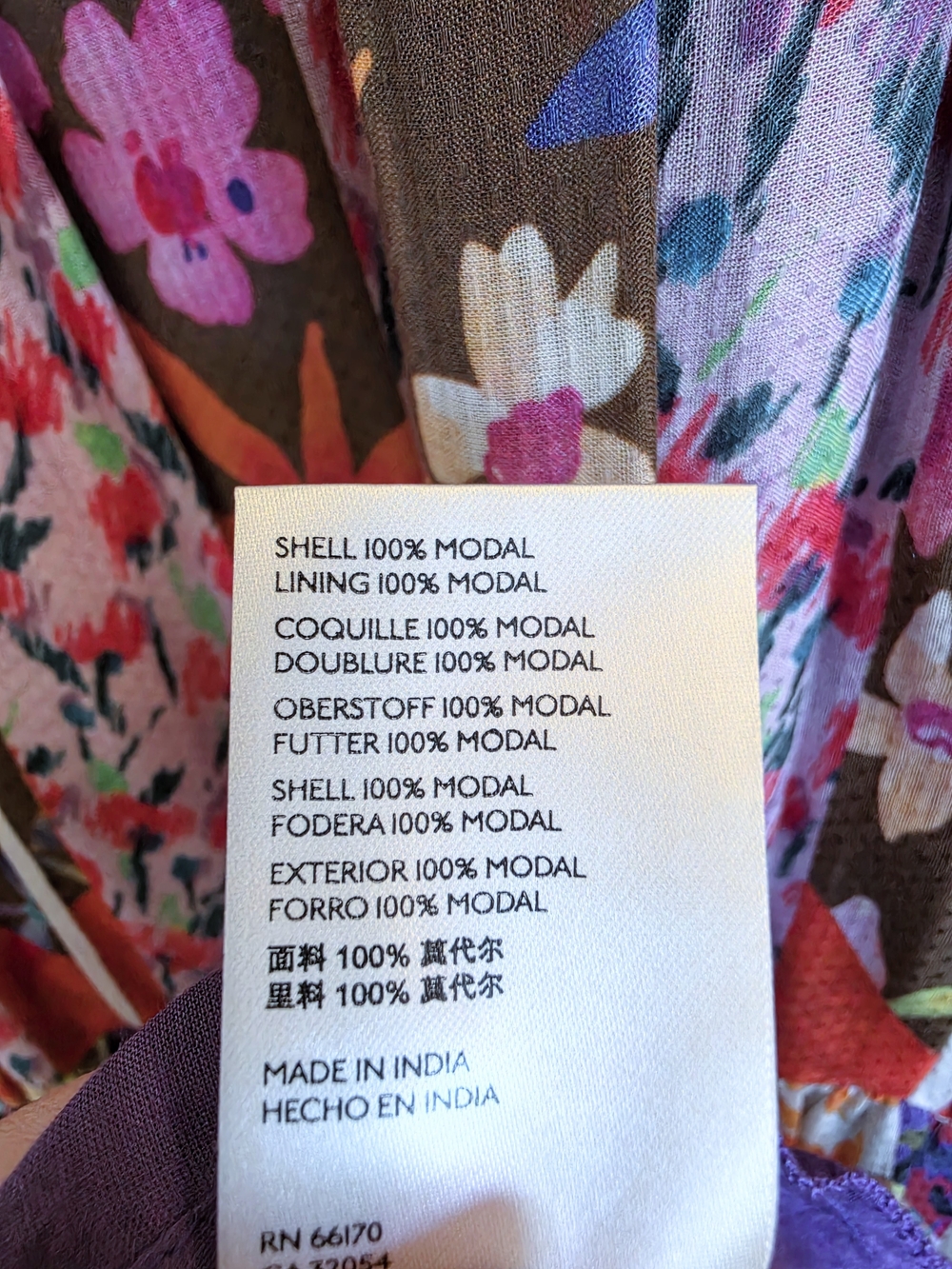 Anthropologie Multicolor Floral Patchwork Maxi Dress in Red - Picture 11 of 11